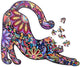 Chat de puzzle en bois Engelhart - 59 pièces de puzzle uniques - Puzzle en bois au format A4 - Jeu de puzzle d'animaux - Jeu de réflexion compact - Avec étui de rangement -