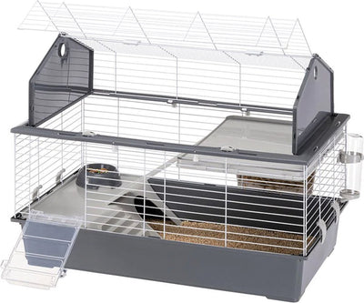 Ferplast grange 100 - cage pour rongeurs - gris - 96 x 57 x 73 cm
