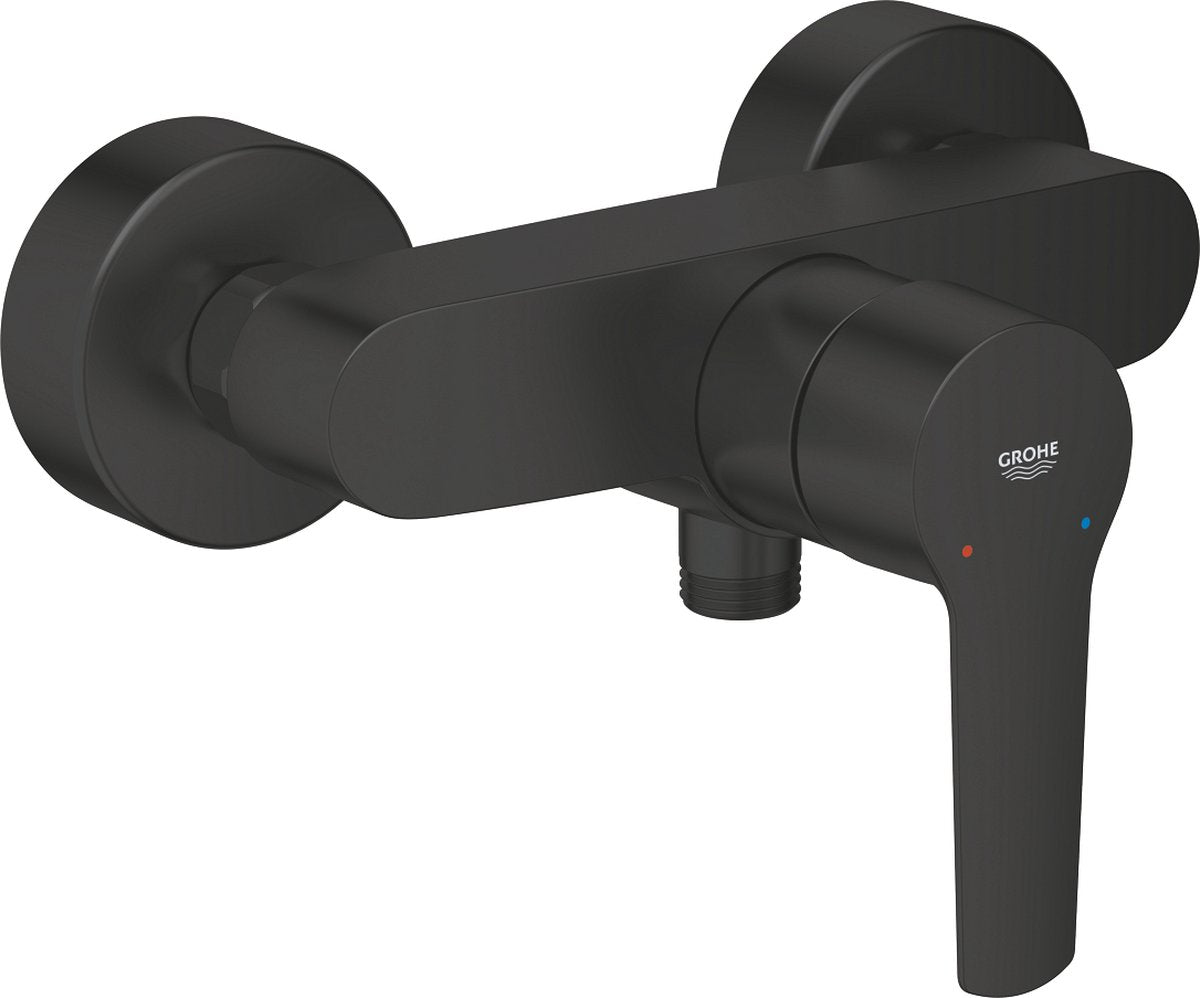 Robinet de douche Grohe start - 15 cm - noir mat