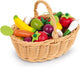 Janod - en cuisine - corbeille de fruits - 24 fruits et légumes