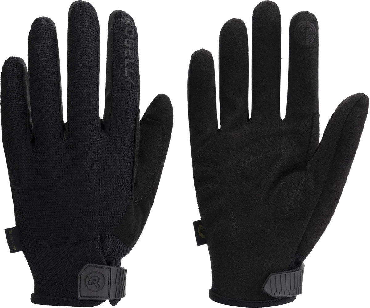 Rogelli advntr gants de cyclisme hommes - noir - xl