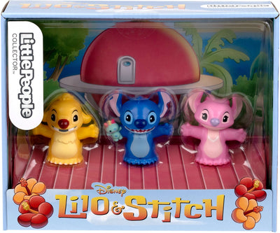 Mattel Fisher-Price Little People Collector Disney Stitch et Famille - 3 figurines