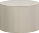 Table d'appoint Woood sanne - mdf - beige antique - 40x60x60
