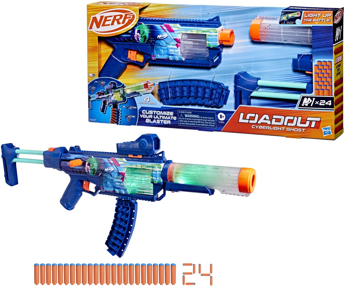 Nerf Chargement Cyberlight Ghost