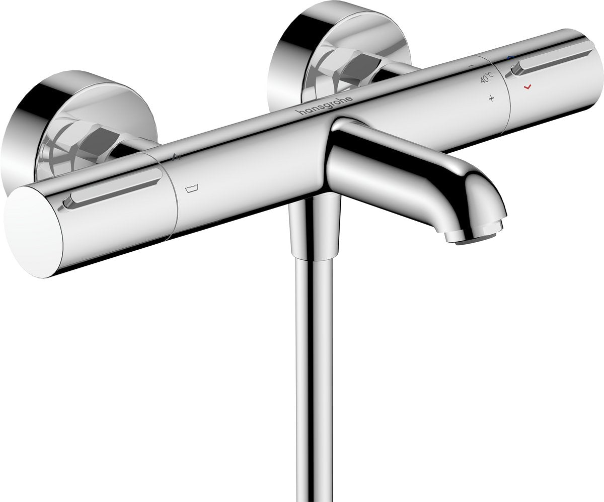 Hansgrohe ecostat élément thermostatique de bain en saillie chromé