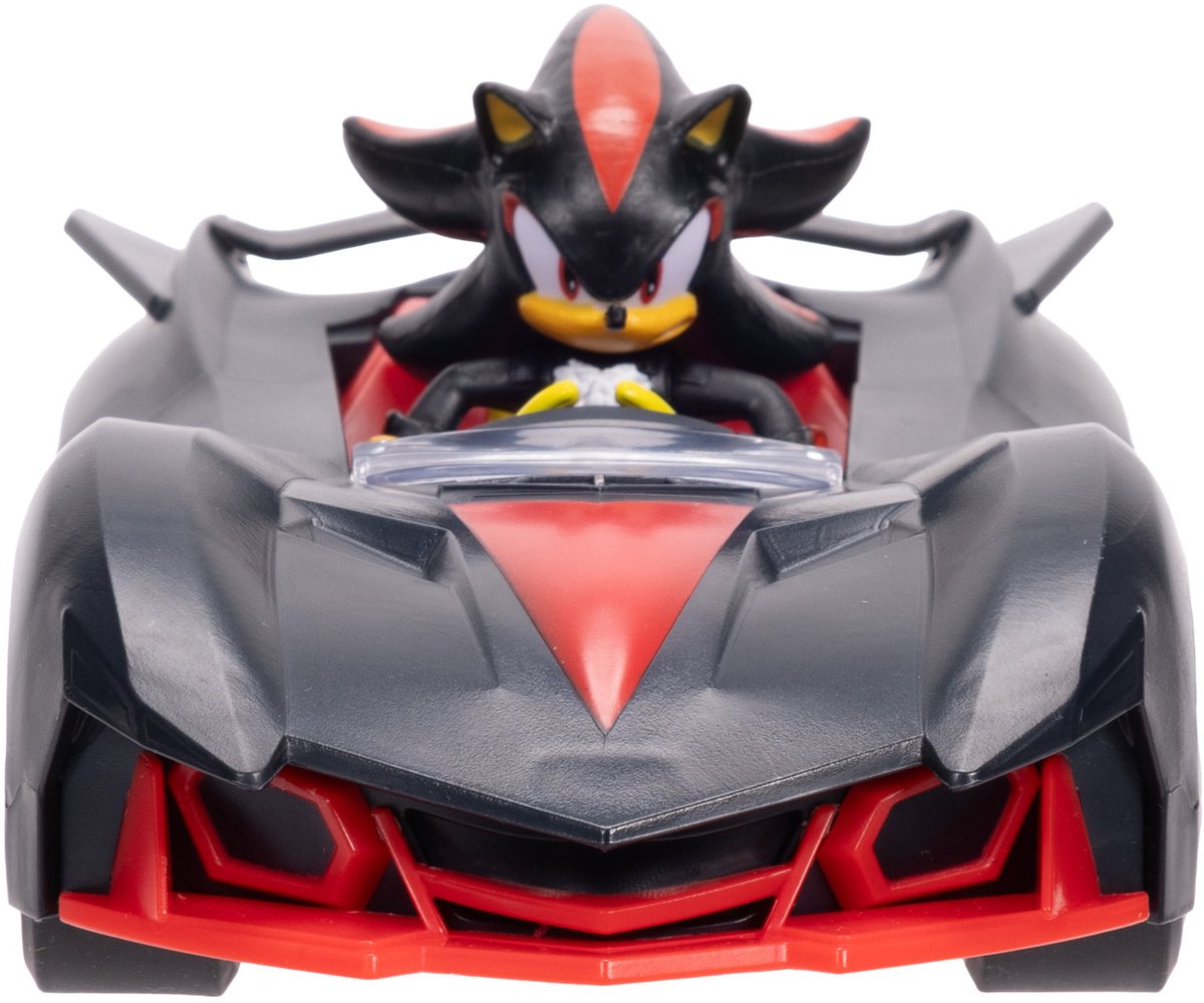 Figurine Jakks Sonic 6 cm avec Rev Up Racer - Shadow avec Dark Reaper Solid