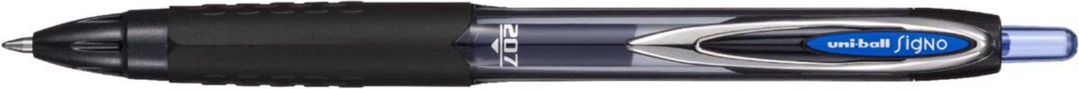 Stylo gel Uni-ball signo eco 207e bleu moyen | 12 pièces