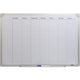 Agenda hebdomadaire desq 4121 métal blanc