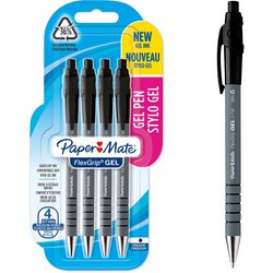 Stylo gel papermate 2108209 flexgrip noir