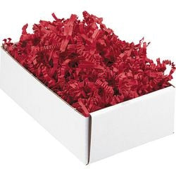 Papier déchiqueté froissé papier Raja LPR rouge