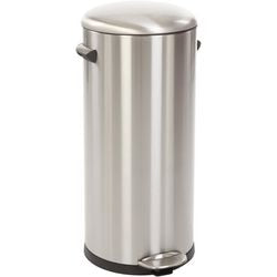 Poubelle à pédale Eko 31667581 acier inoxydable (acier inoxydable) argent