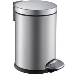 Poubelle à pédale Eko 31667642 acier inoxydable (acier inoxydable) argent