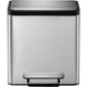 Eko Eko Pedal Bin Ecocasa 30 L Matzilverkleg
