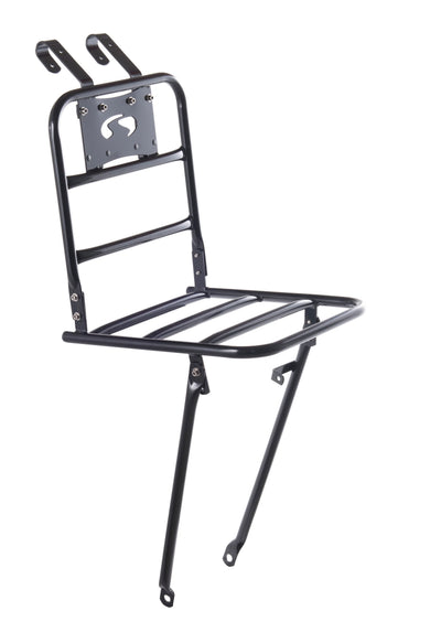 porte-bagages avant Comfort Transport 26 28 pouces acier noir