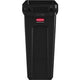 Rubbermaid poubelle 76227840 polyéthylène noir