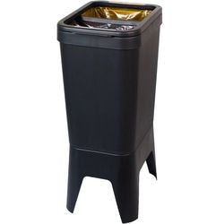 Bonton poubelle 92012640 polypropylène recyclé gris