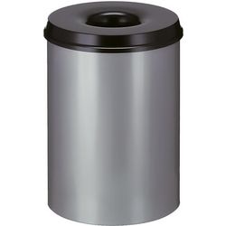 Poubelle en V 31016518 gris acier