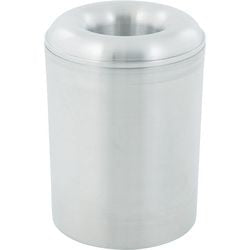 Poubelle en V 31051496 aluminium argent