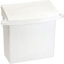Rubbermaid poubelle 76034165 polyéthylène blanc