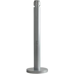 Poteau à cigarettes Rubbermaid 91109106 aluminium argent