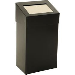 Dutchdesign poubelle 31719631 aluminium thermolaqué noir