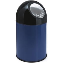 Poubelle en V 31023431 bleu acier