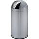 Eko Eko Waste Bin avec couvercle de pression 40 L tapis gris