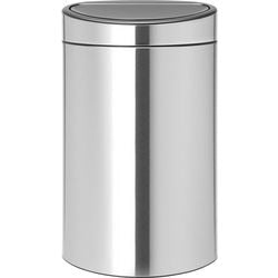 Brabantia touch poubelle 55112867 acier inoxydable (acier inoxydable) argent