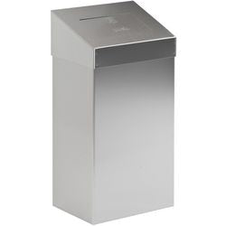 Dutchdesign poubelle 31021802 acier inoxydable (acier inoxydable) argent