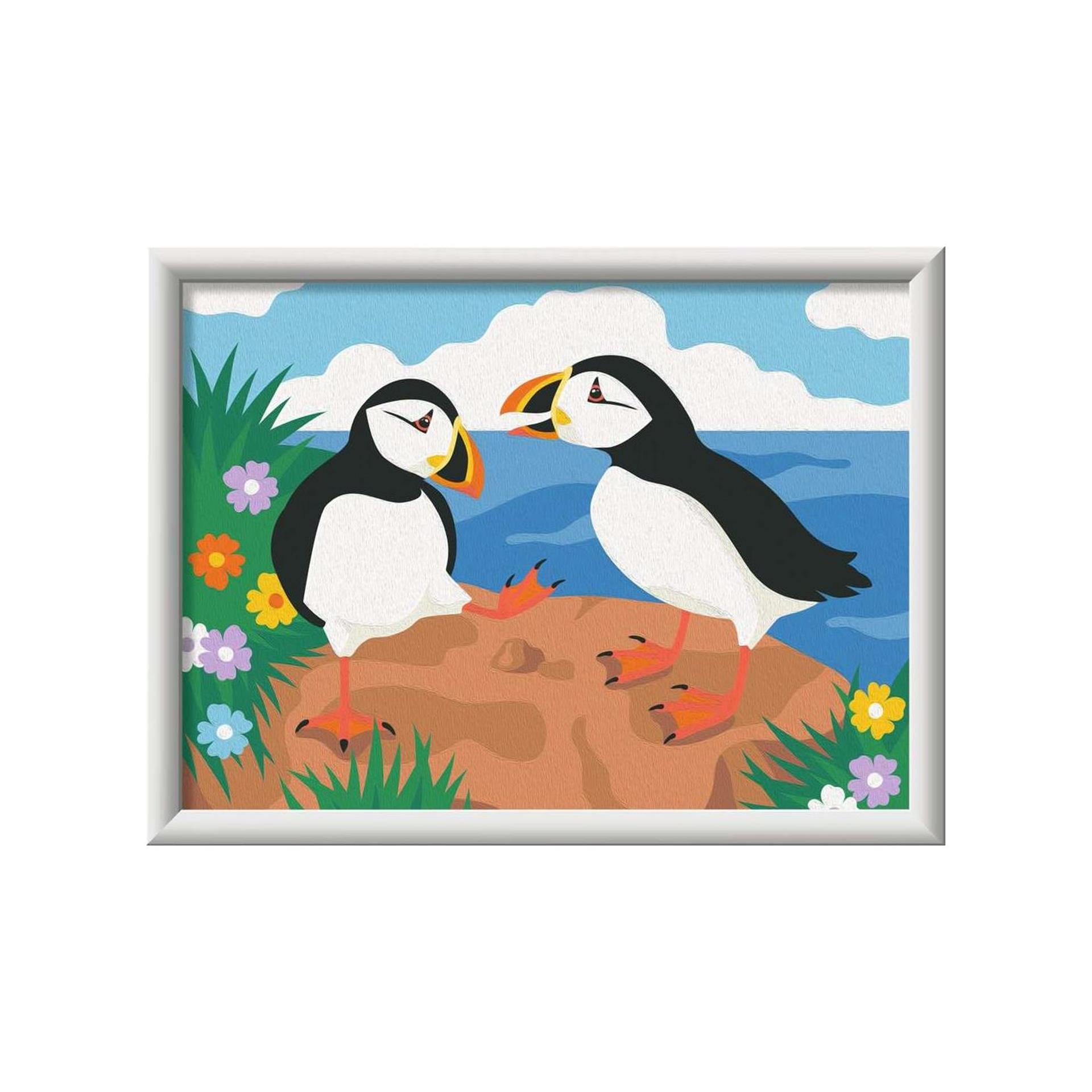 Ravensburger creart peinture par numéro - plongeurs perroquets