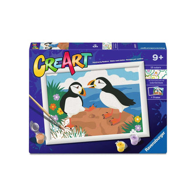 Ravensburger creart peinture par numéro - plongeurs perroquets