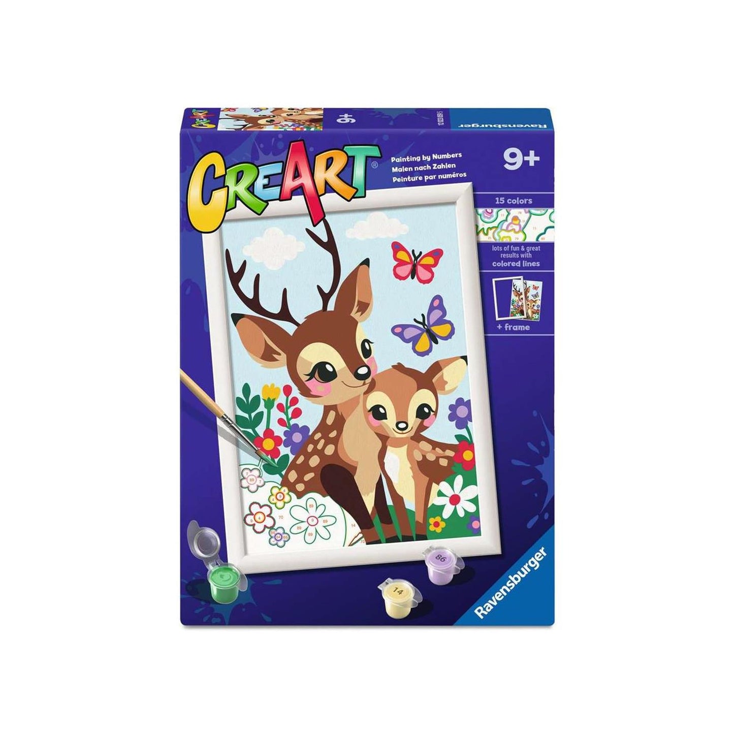 Ravensburger crée un cerf joyeux