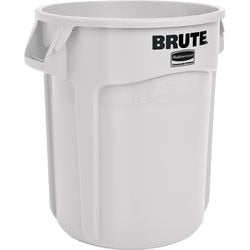 Rubbermaid poubelle 76013450 polyéthylène blanc