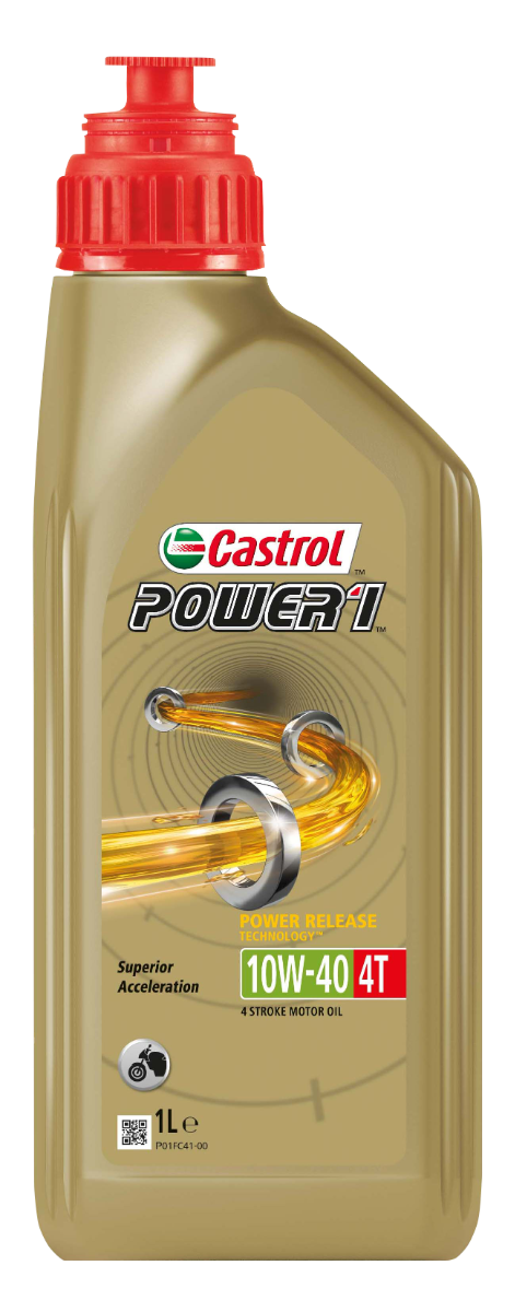Castrol Oil Power Rs 4T 10W-40 Bouteille à 1 litre