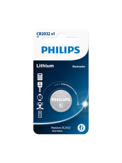 Pile Varta Philips lithium cr2032 3v