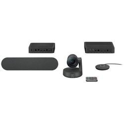Système de conférence logitech rally noir 152 mm x 152 mm x 182 mm