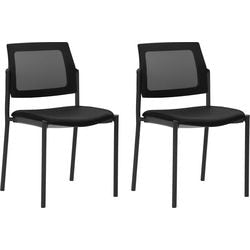 Chaise empilable mayer sitzmöbel 2519 tissu noir