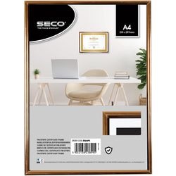 Cadre photo seco bga4ps or, noir 19 mm x 220 mm