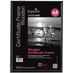 Cadre photo seco wpa4 noir 297 x 210 mm