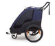 Trailer pour enfants Polisport avec kit de randonnée bleu gris