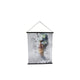 Décoration murale Cosydecor femme tissu 76x97 cm