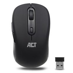 ACT MONDE WIRESS, récepteur USB Nano, 1600 DPI, noir