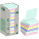 Pack Post-it Sticky Z-Notes de 16 couleurs, assortiment de 100 feuilles par bloc