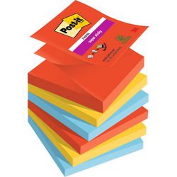 Notes autocollantes post-it ludiques 540 feuilles assortiment de couleurs