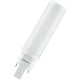 Tube fluorescent LED Sram o mat G24D-2 7 W blanc froid