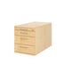 Bach caisson à tiroirs mobile Hammerer TC30 bs bois marron