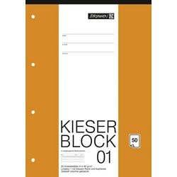 Bloc-notes brunen a4