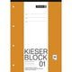 Bloc-notes brunen a4