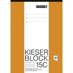 Bloc-notes brunen a4