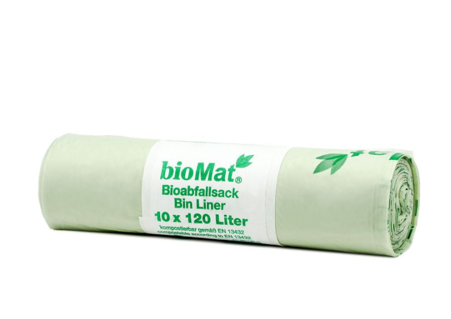 Sacs à ordures à compostable biomat 120L 10 pcs.